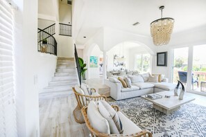 Ethereal and serene Mediterranean beach home.