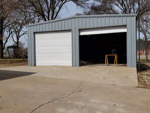 Garage and additional parking