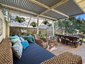 Covered outdoor space