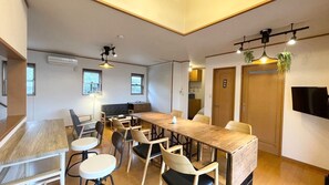 Dining table and counter