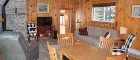 Living Room and Dining Area