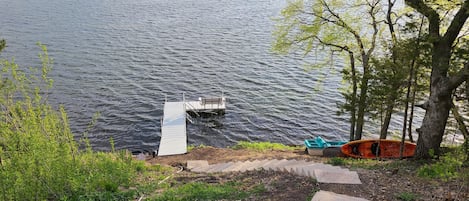 Dock, Beach, Paddleboat, & Canoe