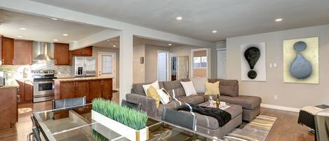 Beautiful, Open Concept Main Floor Living Room Area