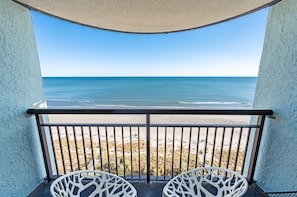 - Your private oceanfront balcony, where every sunrise and sunset is unforgettable - Kick back in stylish chairs and soak in the endless blue horizon - Perfect spot to unwind with a drink, read a book, or simply listen to the waves