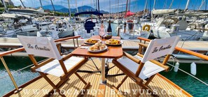 manger sur l'eau Collioure / Banyuls sur Mer : https://www.location-banyuls.com