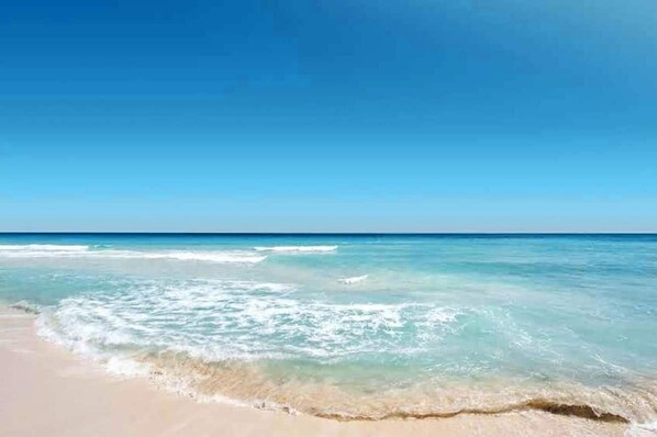 Lido Beach - about 1-2 min walk