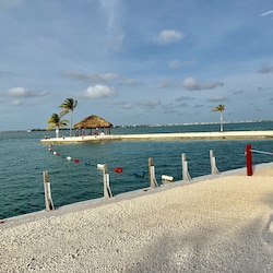 private beach