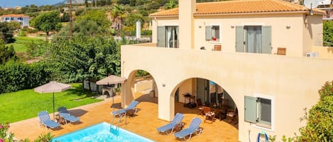 Beautiful villa with private pool, terrace, and garden