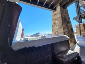 Hot tub with a view
