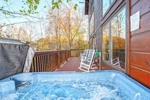 Bain à remous extérieur
