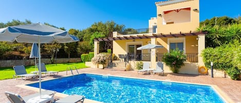 Beautiful villa with private pool, terrace, and large garden