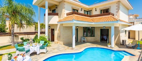 Beautiful villa with private pool, terrace, and garden