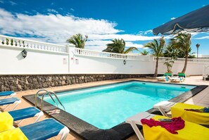 Private pool and terrace