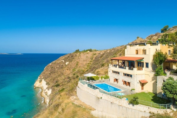 Beautiful villa with private pool, terrace, and panoramic sea views