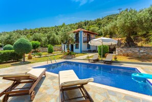 Beautiful villa with private pool, terrace, and garden