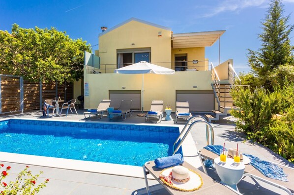 Beautiful villa with private pool, terrace, and garden