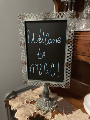 We welcome you
