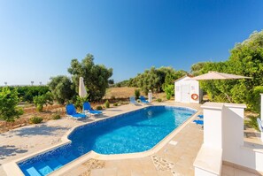 Private pool and terrace