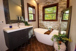 Master Bathroom, with soaker tub.