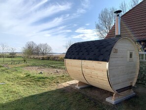 Sauna mit Naturblick