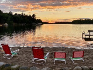 Enjoy the beautiful sunsets from the beach