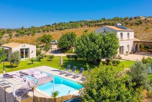 Aerial view of Villa La Mia Sicilia