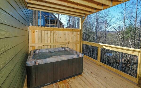Bain à remous extérieur