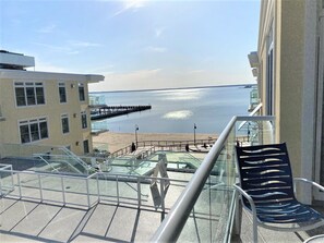 The view of Rehoboth Bay from the balcony.