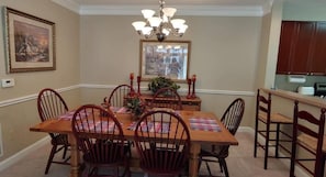 View of Dining Room