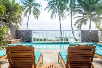 Oceanfront Villa at Alii Point - AC & Private Pool
