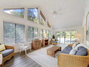 Sun Room with Access to Back Decks at 48 Heritage Road