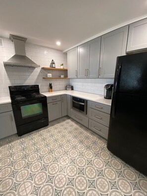 Alternate view of renovated kitchen
