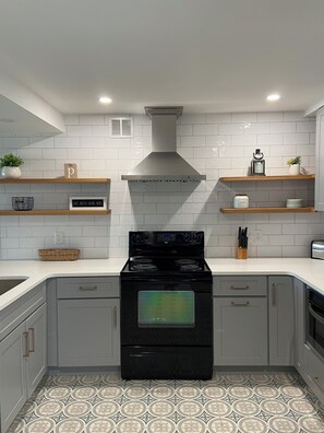 Renovated kitchen