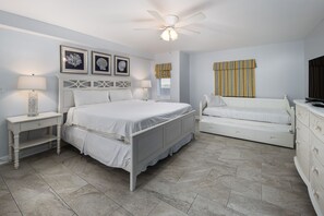 Master Bedroom - VERY spacious master bedroom features a king size bed and a twin bed with trundle!