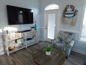 Mounted Flat screen tv