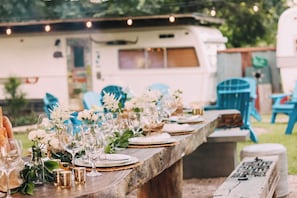 Dining Table on Back Patio
