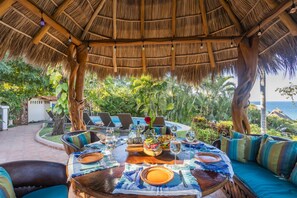 Your Group will Spend Lots of Time Under the Palapa