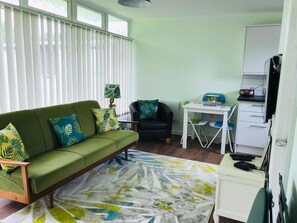 bright airy living room