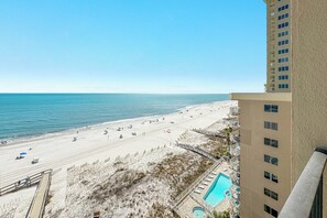 Private balcony view