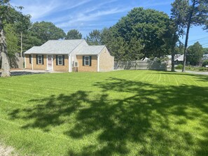 Spacious yard