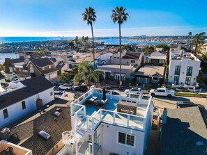 Stunning rooftop deck to enjoy sunsets or relax and catch some sun. 