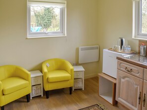 Interior | Shepherds Hut 2 in Kent - The Shepherds Huts at Laddingford, Laddingford, near Maidstone
