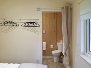 Double bedroom | Shepherds Hut 1 in Kent - The Shepherds Huts at Laddingford, Laddingford, near Maidstone