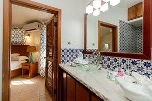 Attached bathroom to King Suite