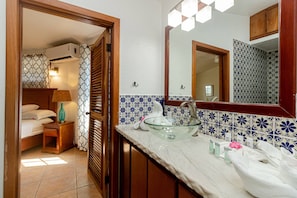 Attached bathroom to King Suite