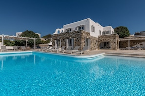 Astounding Mykonos Villa | 6 Bedrooms | Villa El Greco | Panoramic Sea Views Facing the Ancient Island of Delos | Aleomandra