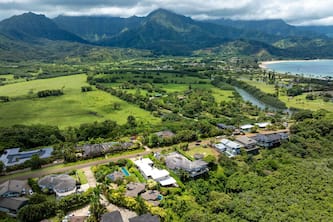 Imagine Hanalei Bay and Sunset Views