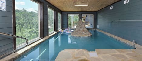 Private Indoor Pool at Big Forest Lodge!