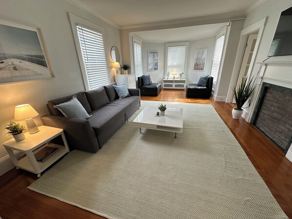 Living Area w/ Sofabed & Sleeper Love Seats