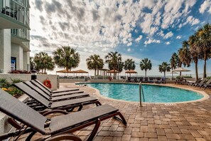 Outdoor Swimming Pool Area